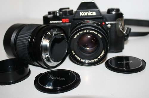 **Konica Autoreflex TC** Konica Hexanon AR 50mm f 1.7 Lens....Incl 135mm f 3.5 Lens