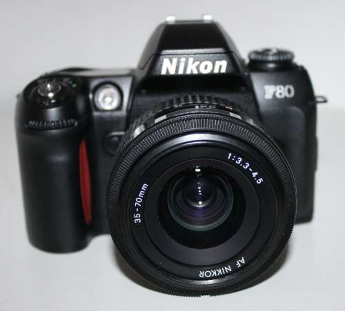 **Nikon F80 Black S.L.R. Camera**Nikkor 35-70mm 1:3.3-4.5 Lens..Excellent Condition