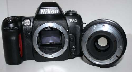 **Nikon F80 Black S.L.R. Camera**Nikkor 35-70mm 1:3.3-4.5 Lens..Excellent Condition