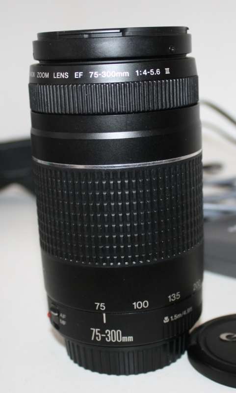 **Canon EOS 400D Digital** Including Canon EF-S 18-55mm 1:3.5-5.6 ii(USM) Lens plus 75-300mm Lens.