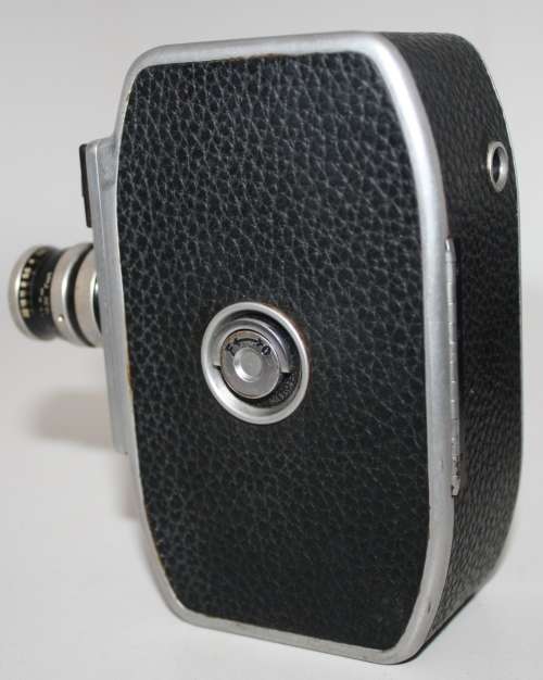 **Bolex Paillard** 8mm Movie camera..Excellent Condition..With Original Leather Bag.