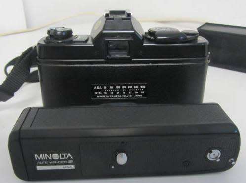 **Minolta XG-SE-Black**including Minolta Auto Winder G...MD Rokkor 45mm 1:2 Lens.