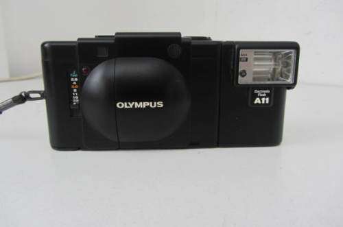**Olympus XA Rangefinder 35mm Camera**with A11 Flash...Excellent Condition.
