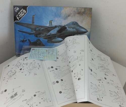 US Air Force F-15 CID Academy-1/48 Scale..Parts Still Sealed..As per photos