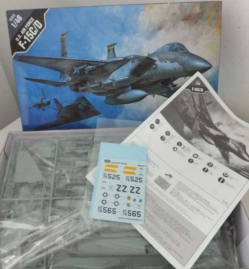 US Air Force F-15 CID Academy-1/48 Scale..Parts Still Sealed..As per photos