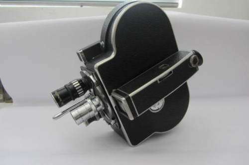 **Paillard Bolex** Film Camera....With Original Leather Case...As per photos