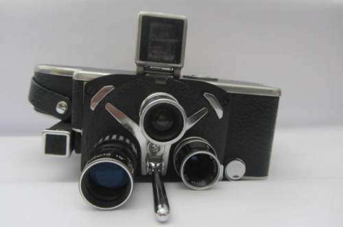 **Paillard Bolex** Film Camera....With Original Leather Case...As per photos