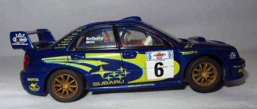 **Scalextric**Subaru Impreza WRC."Solberg Mills-6".As per Photos ...Not tested