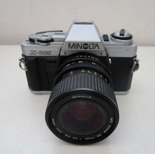**Minolta X-300** Minolta MD Zoom 28-70mm 1:3.5-4.8 Lens(Clean)