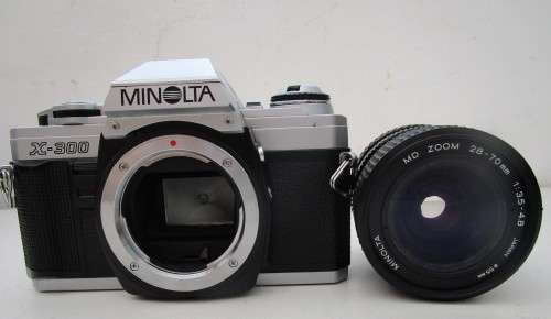 **Minolta X-300** Minolta MD Zoom 28-70mm 1:3.5-4.8 Lens(Clean)