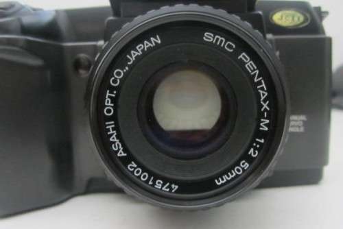 **Rare**Pentax-Interval Data Back F..SMC Pentax 1:2/50mm Lens...Including Instruction Booklet.