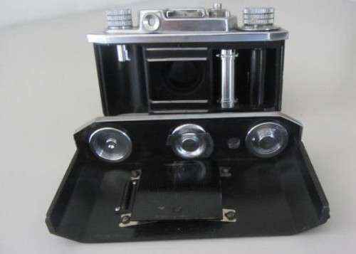 **Helina 35X** Rangefinder 35mm Camera-Anastigmat 45mm f3.5 Lens