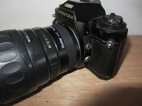 **Pentax Super A**..To repair-Including..S.M.C. Pentax-FA 1:4.5-5.6 100-300mm Lens plus-Converter