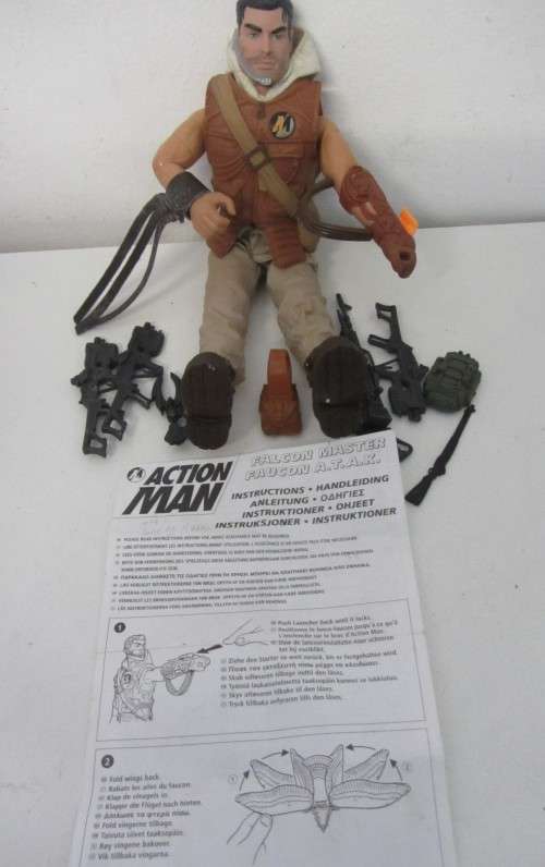 **Action Man**Falcon Master-Faucon A.T.A.K.....As per Photos