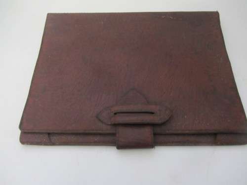 **Leather Folder**..33x25CM....Lovely Soft Leather...See "Clip"....Special Look.