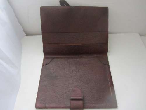**Leather Folder**..33x25CM....Lovely Soft Leather...See "Clip"....Special Look.