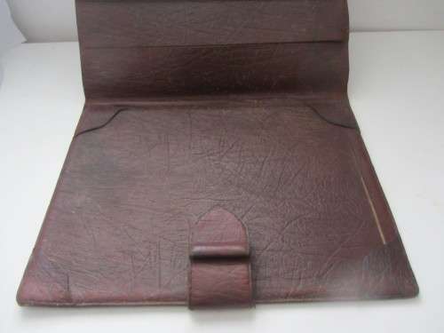 **Leather Folder**..33x25CM....Lovely Soft Leather...See "Clip"....Special Look.