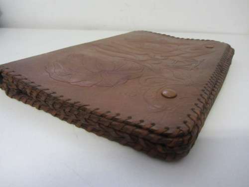 **Leather Folder/Wallet**Beautiful Hand Made-Document Compartments-Holder..30x20cm