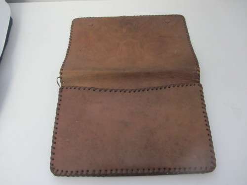 **Leather Folder/Wallet**Beautiful Hand Made-Document Compartments-Holder..30x20cm