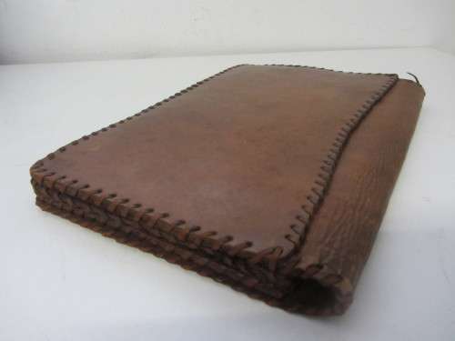 **Leather Folder/Wallet**Beautiful Hand Made-Document Compartments-Holder..30x20cm