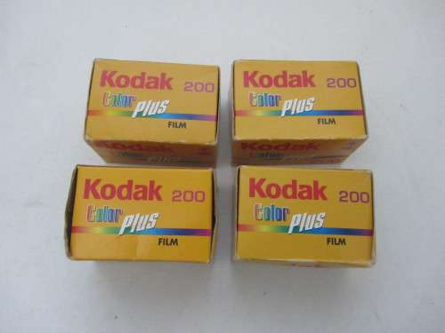 **Kodak Color Plus 200**36 exp...Four Sealed-Expired Films...Price for Four