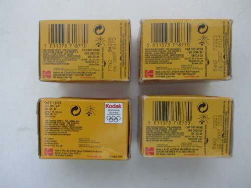 **Kodak Color Plus 200**36 exp...Four Sealed-Expired Films...Price for Four