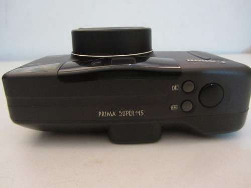 **Canon Prima Super 115**35mm Film Camera..Canon Zoom 38-115mm 3.6-8.5.Lens.Good  Condi