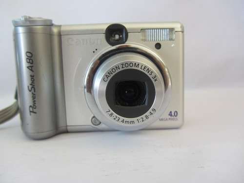 **Canon Power Shot A80**Movie..9 Point Auto Focus/11x Zoom..Incl Memory Card,Not Batteries.