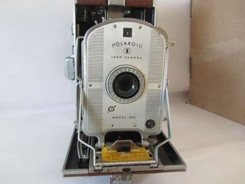 **Polaroid Land Camera**Model 95 A....Good Cosmetic Condition....Shutter Fires...Not Tested