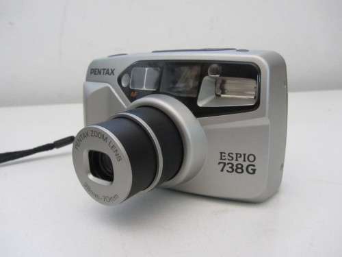 **Pentax Espio 738-G**...Shutter Firing...Zoom Works..Flash Not Working..Not Film Tested