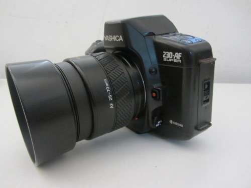 **Yashica 230-AF Super**Kyocera S.L.R. 35mm Camera-Yashica AF 28-70mm 1:3.5-4.5 Lens-52mm