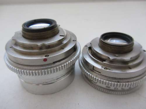 **Schneider-KreuznachBalda-Curtagon** 1:2.8/35 plus Retina-Xenarf 2.8/50mm Lenses-Two