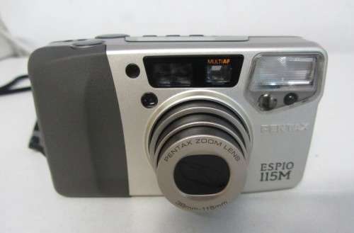 **Pentax Espio 115M**...Shutter Fires-Zoom Works-Flash Fires-Not Film Tested-Needs New Battery