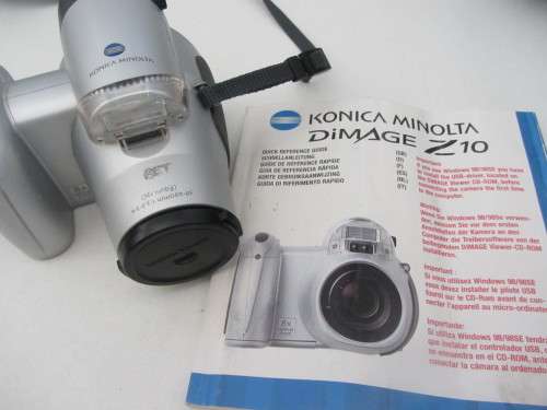 **Konica/Minolta-Dimage Z 10**Digital 36-200mm 1:3.2-3.4(Equiv 135) Lens...Incl Memory Card