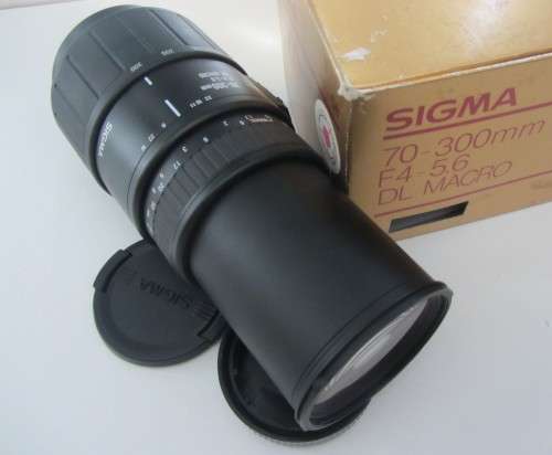 **Sigma 70-300mm F 4-5.6**DL Macro for Minolta....Good condition.
