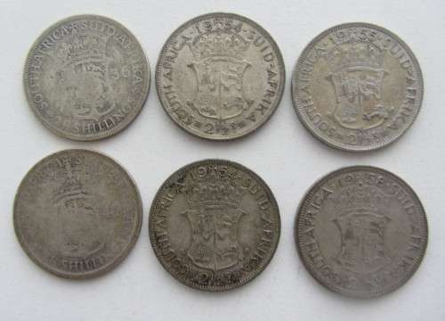 **S.A.One Rand Coins**Fifteen-10x1967/4x1966/1x1969-Price per each-Take All(15)