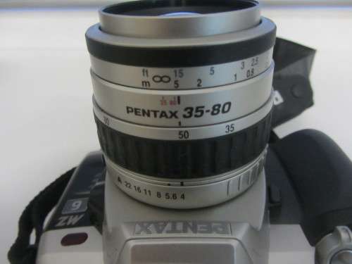 **Pentax M Z-6**S.L.R.35mm Camera-SMC Pentax-FA 1:4-5.6 35-80mm Lens..