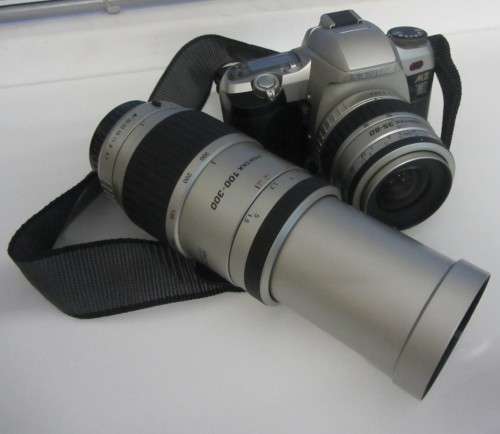 **Pentax M Z-6**S.L.R.35mm Camera-SMC Pentax-FA 1:4-5.6 35-80mm Lens..