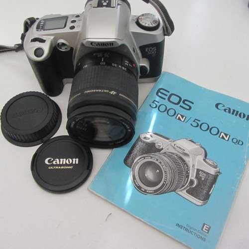 **Canon EOS 500 N**35mm S.L.R. Camera-Canon Zoom EF 28-80mm1:3.5-5.6 iv Lens.