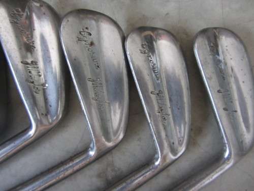 **J.H.Taylor Cynosure** Collectable Golf clubs-Long Shaft/Leather Grips Vintage Clubs
