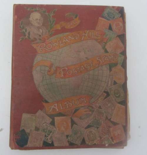 **The Roland Hill Postage Stamp Album**T.H.Hinton Preface-WWi...As per Photos