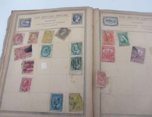 **The Roland Hill Postage Stamp Album**T.H.Hinton Preface-WWi...As per Photos