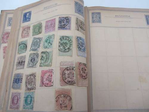 **The Roland Hill Postage Stamp Album**T.H.Hinton Preface-WWi...As per Photos