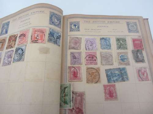 **The Roland Hill Postage Stamp Album**T.H.Hinton Preface-WWi...As per Photos