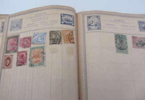 **The Roland Hill Postage Stamp Album**T.H.Hinton Preface-WWi...As per Photos