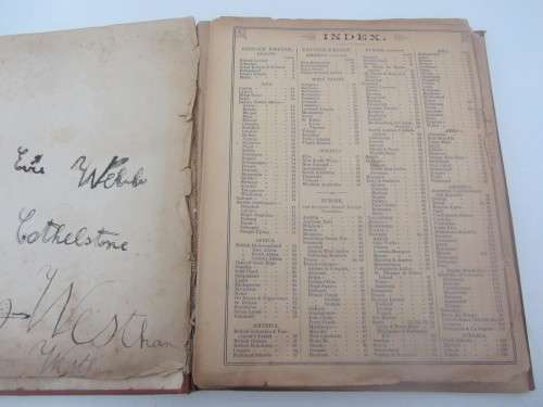**The Roland Hill Postage Stamp Album**T.H.Hinton Preface-WWi...As per Photos