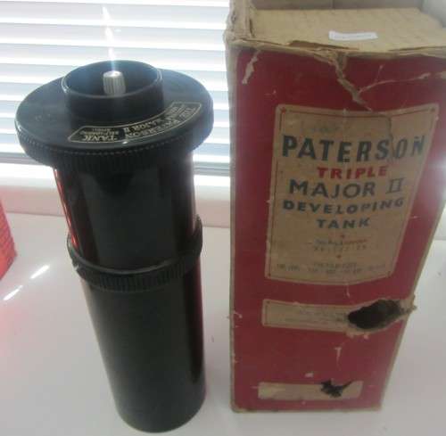 **Developing Tank-Triple Major ii**Paterson As per Photos