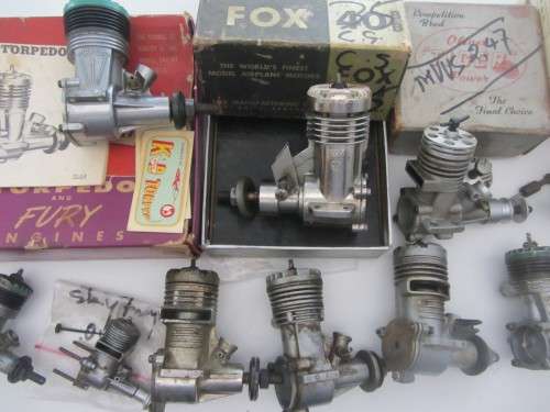 **Model Plane Engines** Kosmic/Fox/McCoy/Sky etc Jetex and Pellets, Props/Wheels As per Photos
