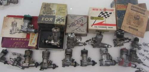 **Model Plane Engines** Kosmic/Fox/McCoy/Sky etc Jetex and Pellets, Props/Wheels As per Photos