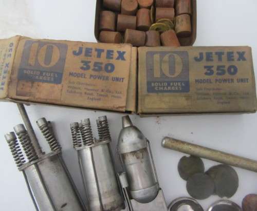 **Model Plane Engines** Kosmic/Fox/McCoy/Sky etc Jetex and Pellets, Props/Wheels As per Photos